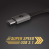 Convertisseur vidéo USB Type-C vers HDMI et VGA Gris - VOLKANO - VOL_VK_20043_CH