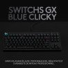 Clavier Gaming G Pro TKL RGB Noir - LOGITECH - CLA_LOG_G_PRO_TKL