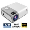 Vidéoprojecteur LED 3800 Lumens Full HD 1080p Blanc - CHEERLUX - VIDEO_C50