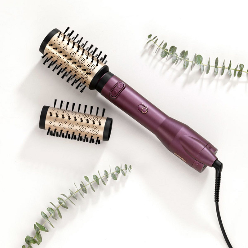 Brosse soufflante Big hair dual rotative 650W Violet/Or - BABYLISS - AS950E