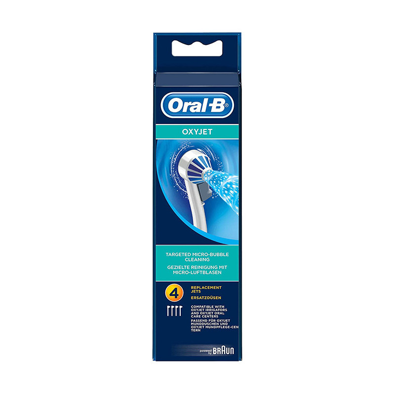 Canules pour jet dentaire Oxyjet Blanc - ORAL-B - CANULESOXYJET