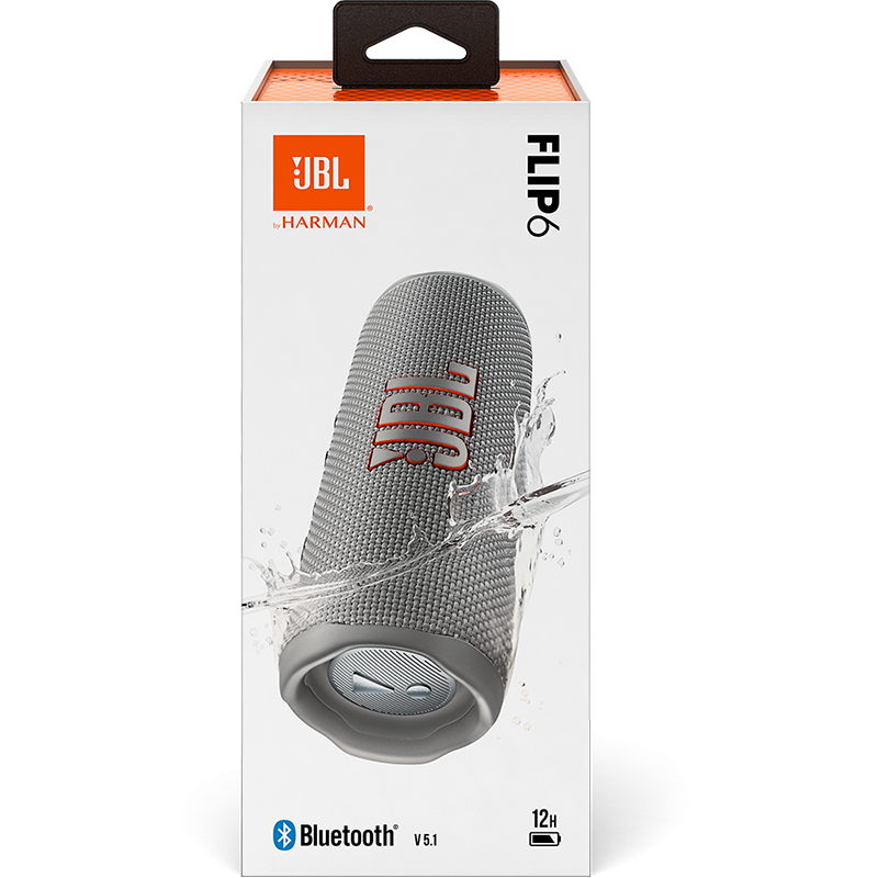 Enceinte Bluetooth Flip 6 Gris - JBL - JBLFLIP6GREY