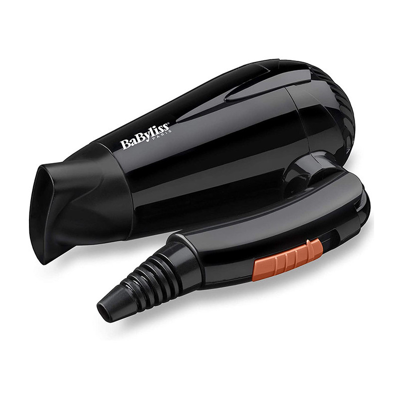 Sèche-Cheveux Travel Dry 2000 Noir - BABYLISS - 5344E