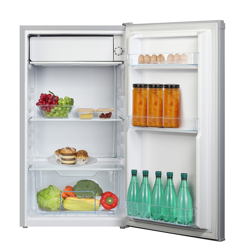 Réfrigérateur table top (141L) - acier - 501 x 620 x 850 mm