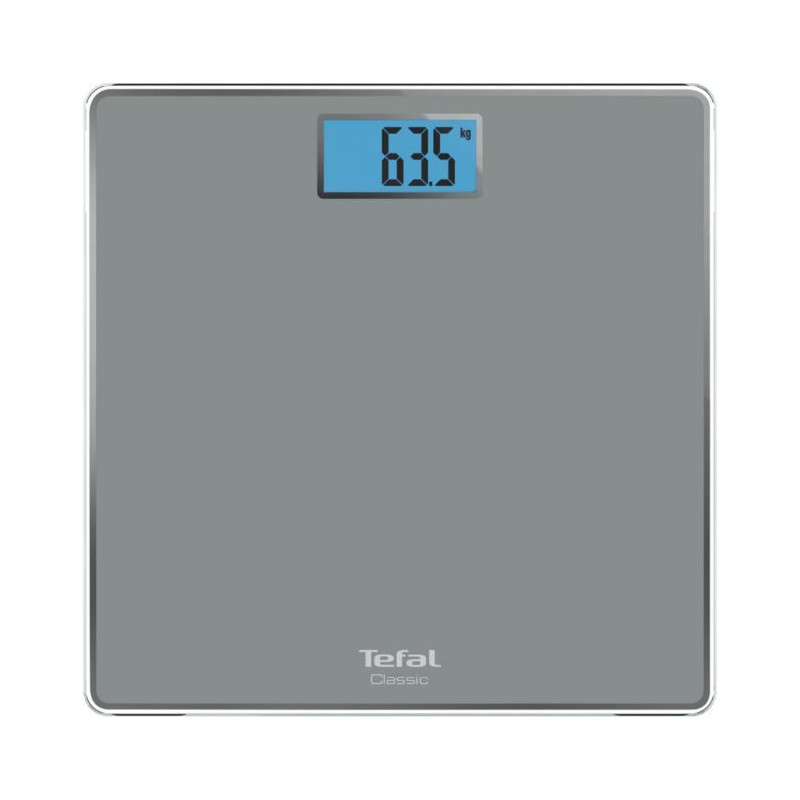 Pèse personne en plateau verre trempé 160Kg max Gris - TEFAL - PP1500