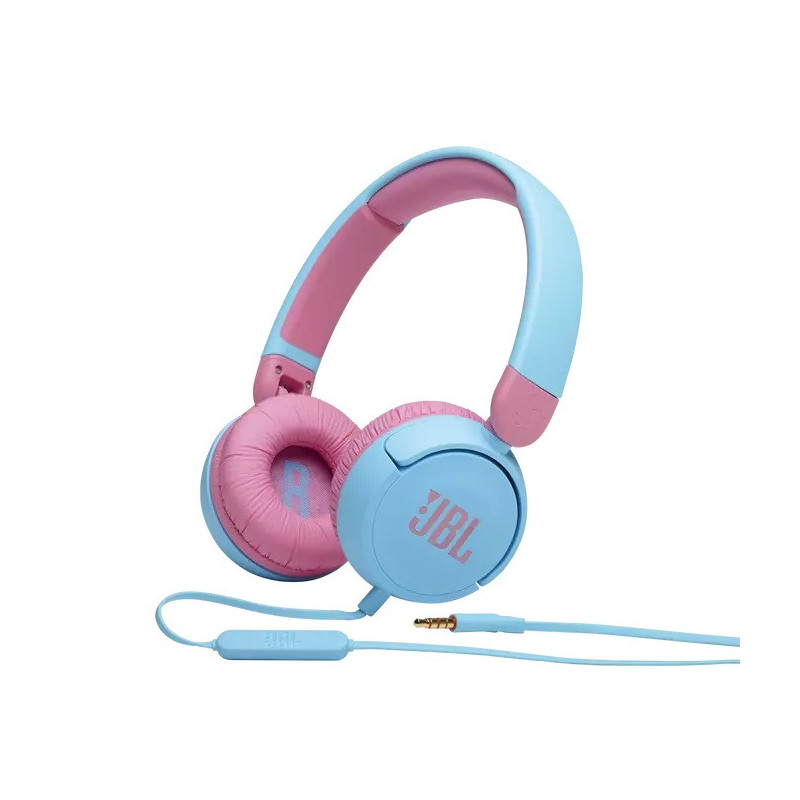 Casque Filaire pour Enfant Bleu/Rose - JBL - JBLJR310BLU