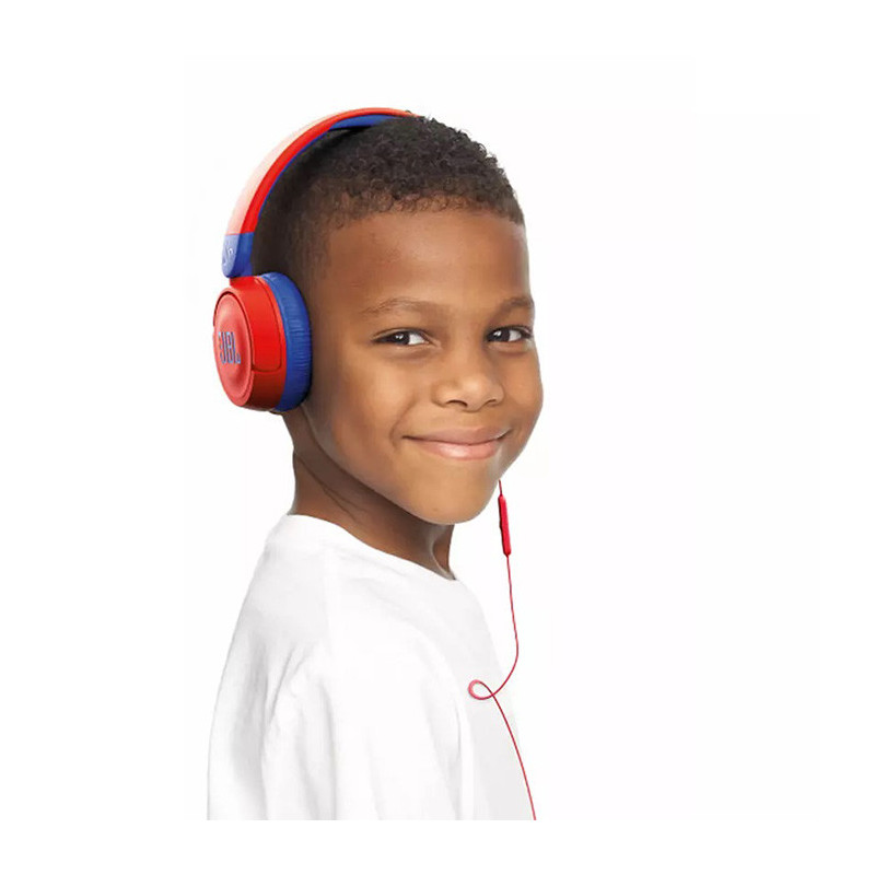 Casque Filaire pour Enfant Rouge/Bleu - JBL - JBLJR310BLU