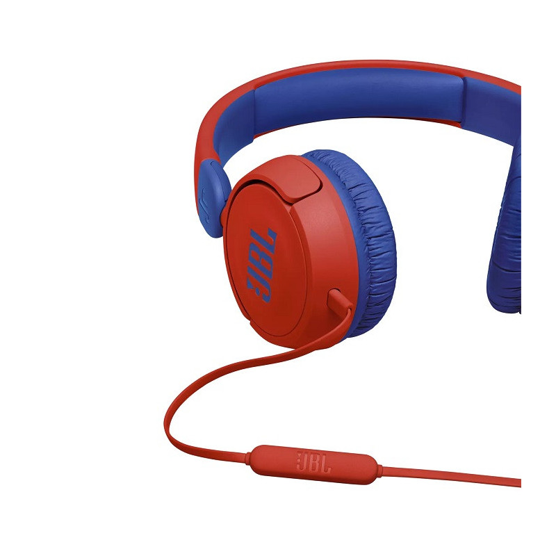 Casque Filaire pour Enfant Rouge/Bleu - JBL - JBLJR310BLU