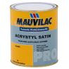 Peinture Satinée Acrystyl Satin 1L Blanc - MAUVILAC - 24335