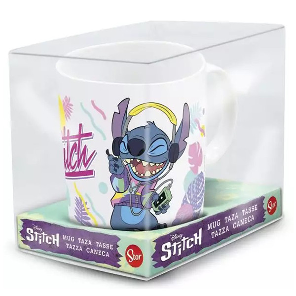 Mug Céramique | Disney Stitch | 325 ml | Enfants Tasse dans Boîte Cadeau