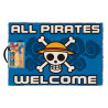 Paillason One Piece All Pirates Welcome 40x60cm - PYRAMID INTERNATIONAL - GP85395