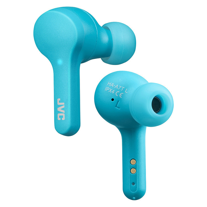 Ecouteurs sans fil Bluetooth Série Truly Bleu - JVC - HAA7TANU