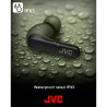 Ecouteurs sans fil Bluetooth True Wireless Noir - JVC - HAA9TBE