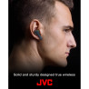 Ecouteurs sans fil Bluetooth True Wireless Noir - JVC - HAA9TBE