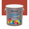 Peinture Murs/Plafonds Acryl 320 Satin 2,5L Rouge Cerise - MAUVILAC - 23482