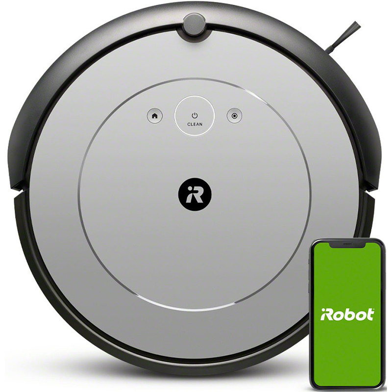 iRobot I115640 robot aspirateur 0,4 L Sans sac Noir, Gris