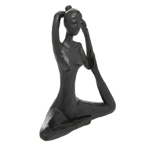 Statuette femme posture yoga
