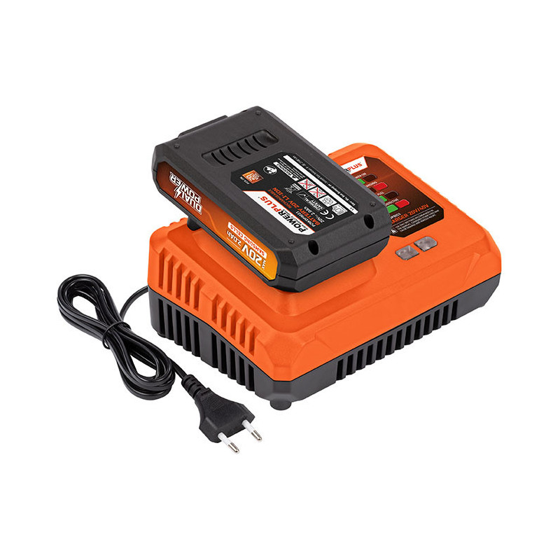 Taille-Haie Dual Power 20V 580mm + Batterie + Chargeur - POWER PLUS