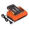 Taille-Haie Dual Power 20V 580mm + Batterie + Chargeur - POWER PLUS