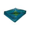 Bâche Multi Usages 6x10cm Bleu/Vert - TERRE JARDIN - 0067,