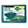 Bâche Multi Usages 6x10cm Bleu/Vert - TERRE JARDIN - 0067,