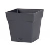 Pot Toscane 10.2L Gris Anthracite - EDA PLASTIQUES - 013642 ANT