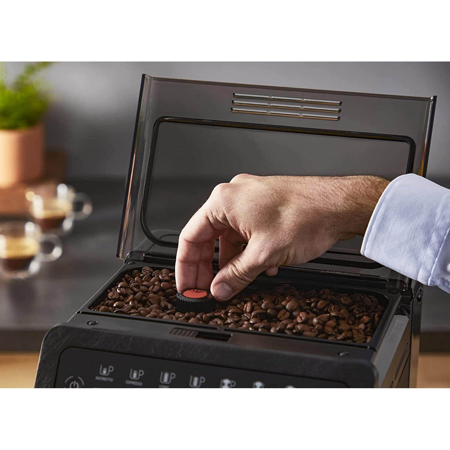  Jusqu'à -47% sur les machines à café (De'Longhi, Krups,  Philips) 