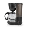 Machine à café 10 tasses 1.25L 750W Noir - NEDIS - KACM150EBK