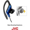 Ecouteurs sport intra-auriculaires Bleu - JVC - HAEB75ANU