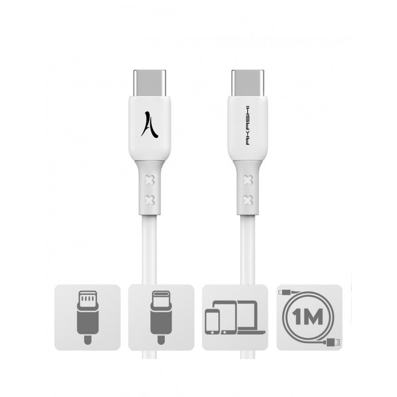 Akashi Souris Sans Fil + Adaptateurs USB/USB-C