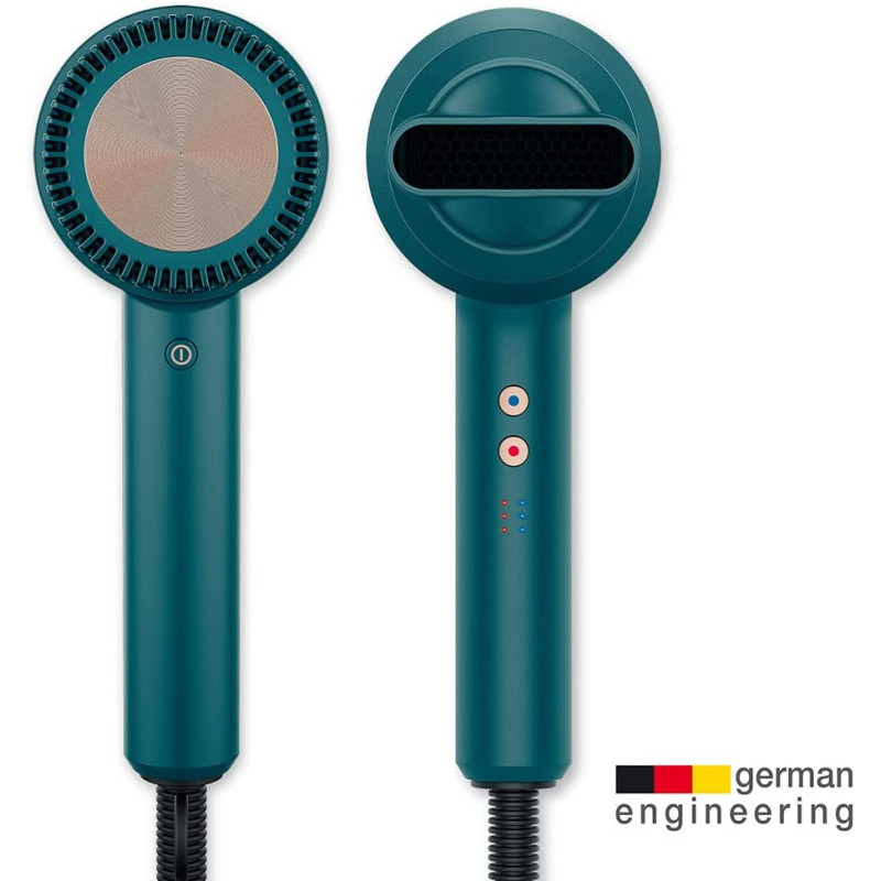 Sèche-cheveux pratique Comptact 2000W Bleu - BEURER - HC35