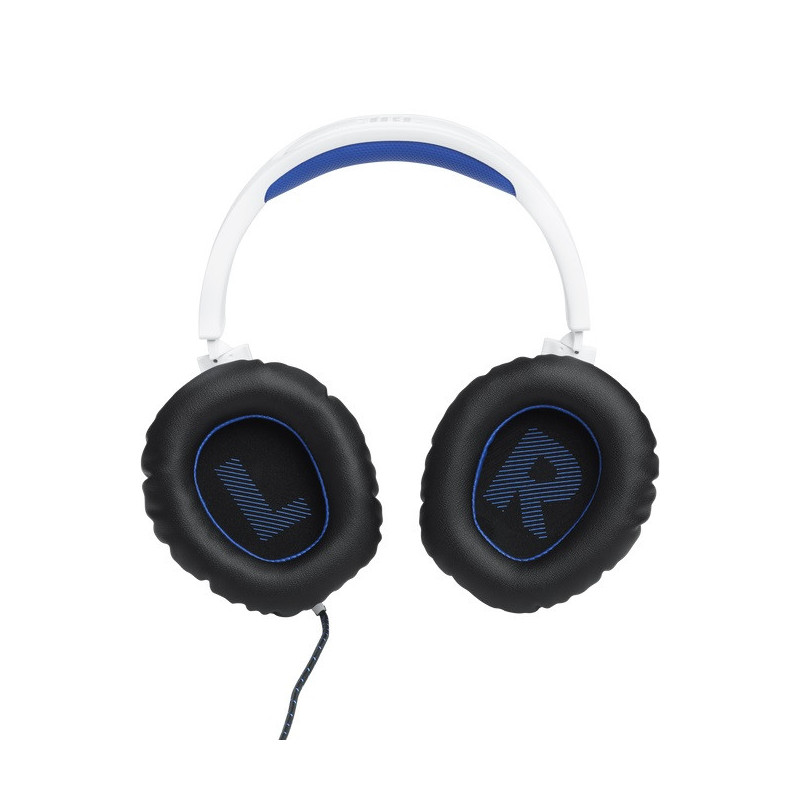 Casque Gaming Quantum 100P Console Blanc/Bleu - JBL - JBLQU100PWHTBLU