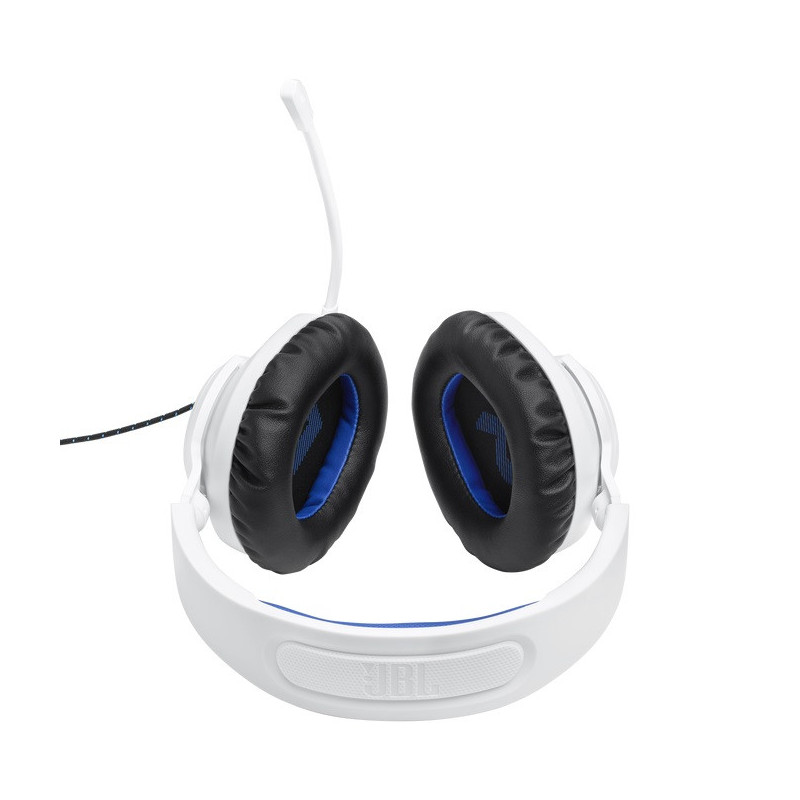 Casque Gaming Quantum 100P Console Blanc/Bleu - JBL - JBLQU100PWHTBLU