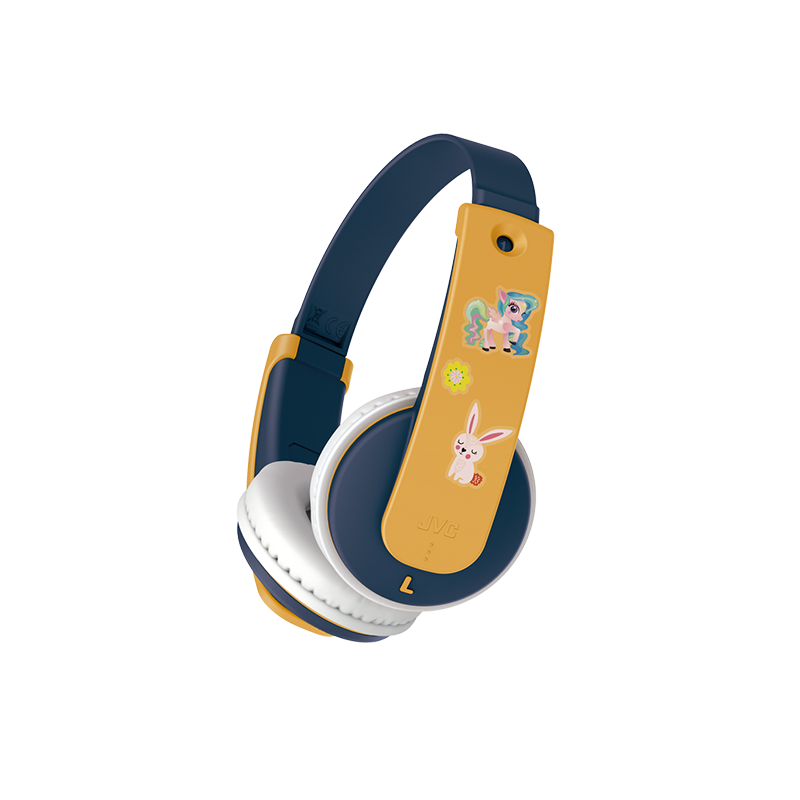 Casque sans fil Tinyphones Bleu/Jaune - JVC - HAKD10WYE