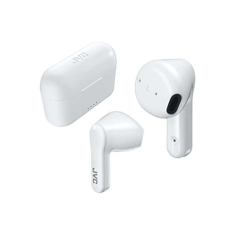 Ecouteurs Bluetooth True Wireless Blanc - JVC - HAA3T-WU