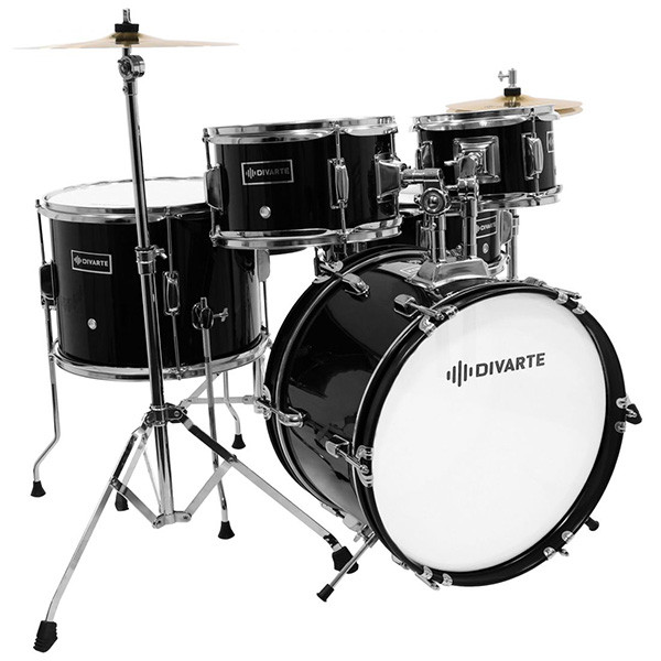 Divarte Junior DrumSet BK Batterie Enfant au meilleur prix