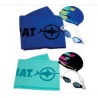 Set de Natation Lunettes + Bonnet Silicone + Serviette Adulte - BEUCHAT - 209253