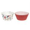 Caissettes de Cuisson Noel 7cm - LILY COOK