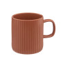 Mug Côtelé M 35cl Terracotta - SECRET de GOURMET