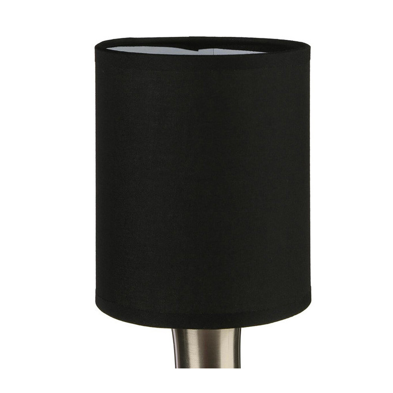 Lampe Tactile Toga Métal 28cm Noire - ATMOSPHERA