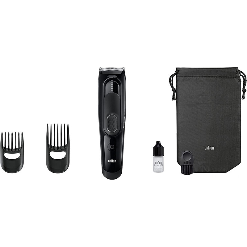 Tondeuse Électrique Cheveux & Barbe Hair Clipper Noir - BRAUN - HC5050