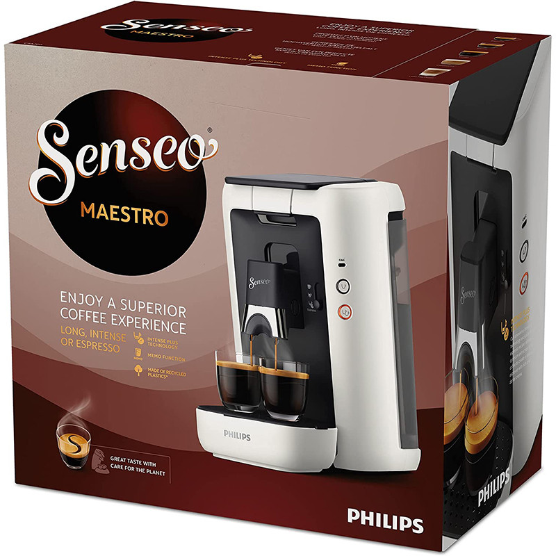 Machine à Café Dosettes Senseo Select Eco CSA250/11 1450W Noir