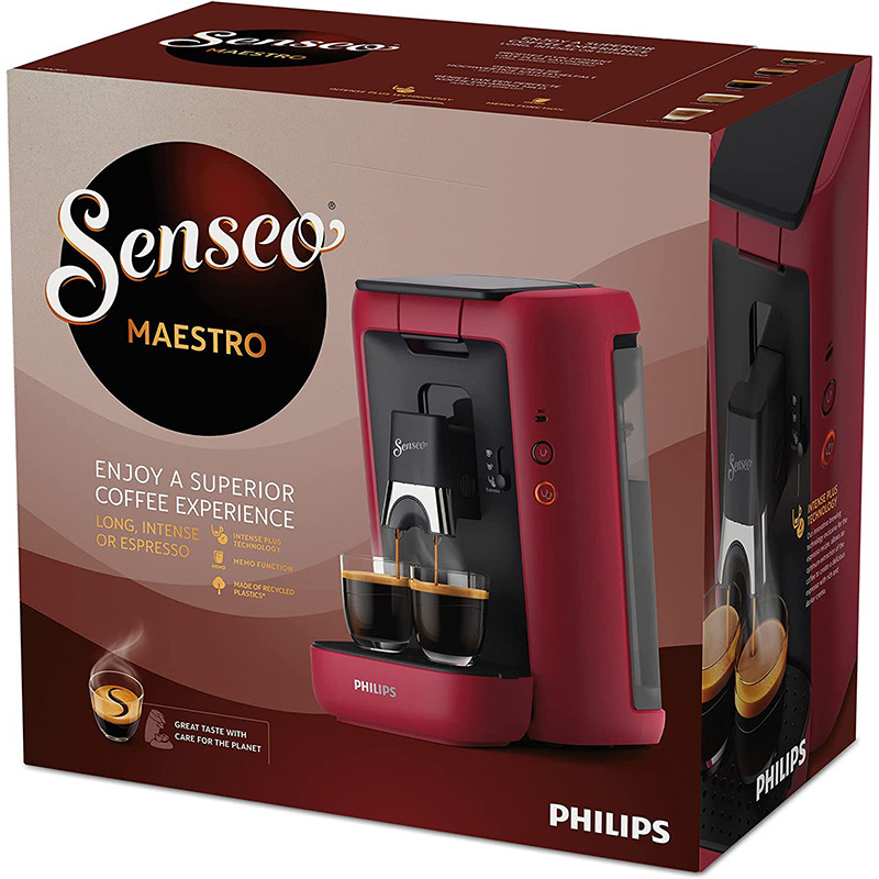 Machine à café SENSEO MAESTRO Gris CSA260/51 pour café en dosette