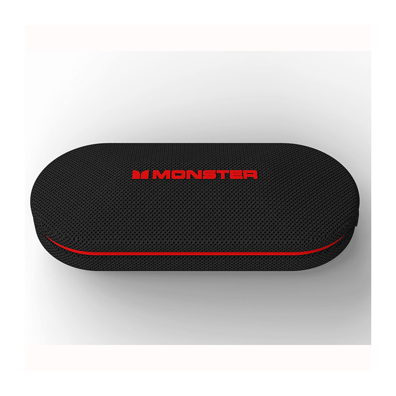 Écouteurs True Wireless DNA Fit Noir/Rouge - MONSTER - MONSTERDNAFITNOIRETROUGE