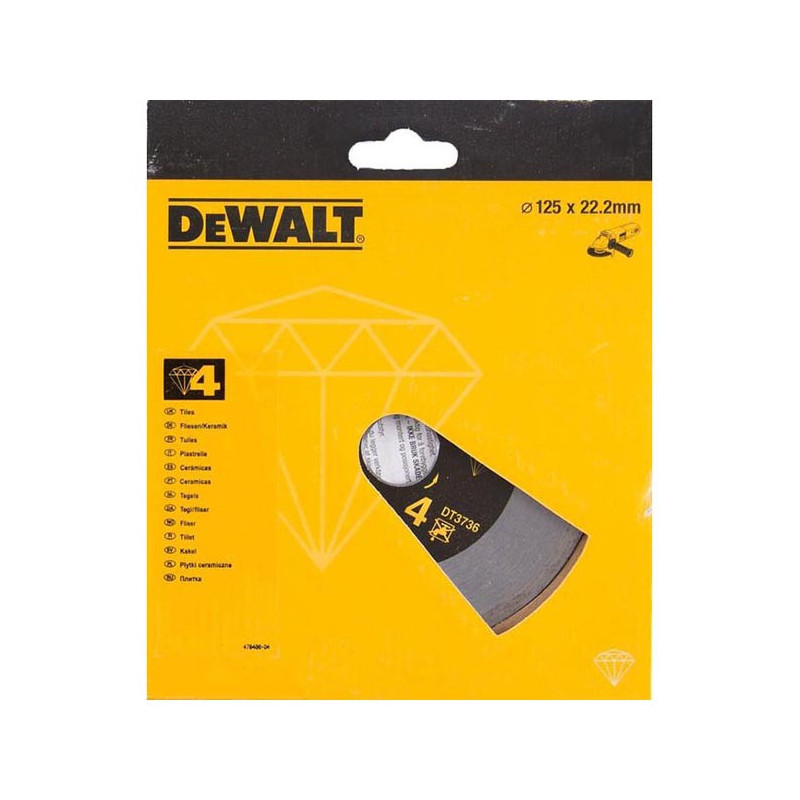 Disque à Tronçonner Diamantés D125 mm - DEWALT