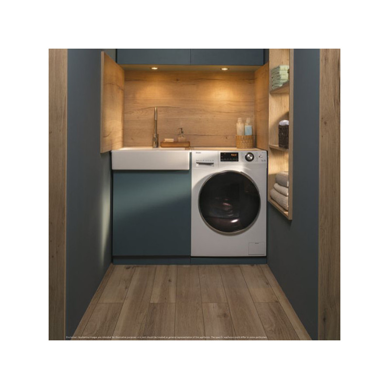 Lave-linge Série 636 9Kg Noir/Blanc - HAIER - HW90-B14636N-FR