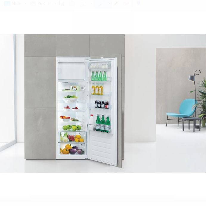 Réfrigérateur encastrable Whirlpool: couleur blanche - ARG 18080 A+