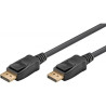 Câble DisplayPort Mâle 4K/UHD 5m Noir - CAB_DP_1.4_5M