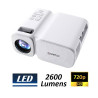 Vidéoprojecteur C11 Mini 2600 Lumens 720P HDMI/USB Blanc - CHEERLUX - POR_KS_UMPC156LA