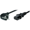 Câble d'alimentation PC CEE7/C13 3m Noir - CUC EXERTIS CONNECT - CAB_ALIM_SECT_3M